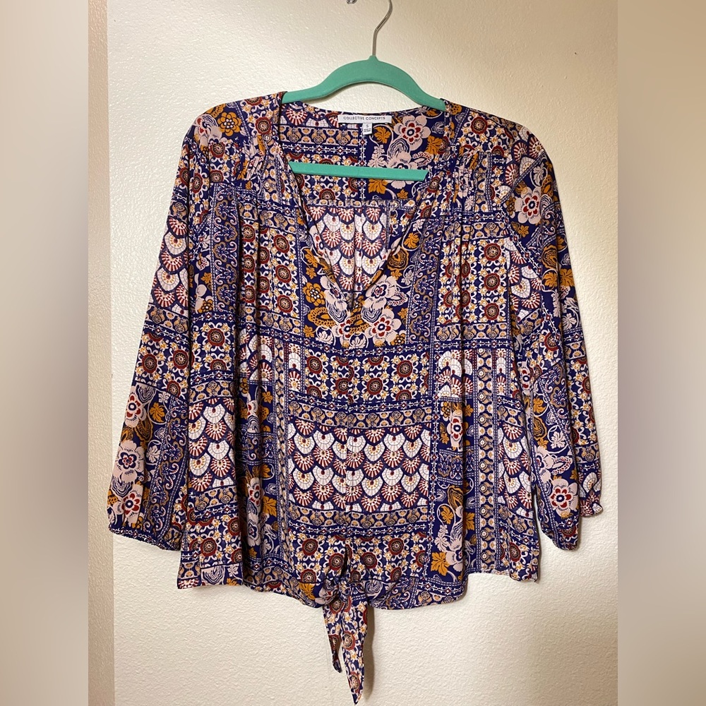 Collective Concepts Bohemian Blouse